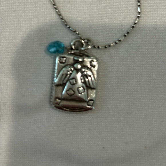 NEW Brighton Guardian Angel Retired Pendant Necklace! - Picture 2 of 4